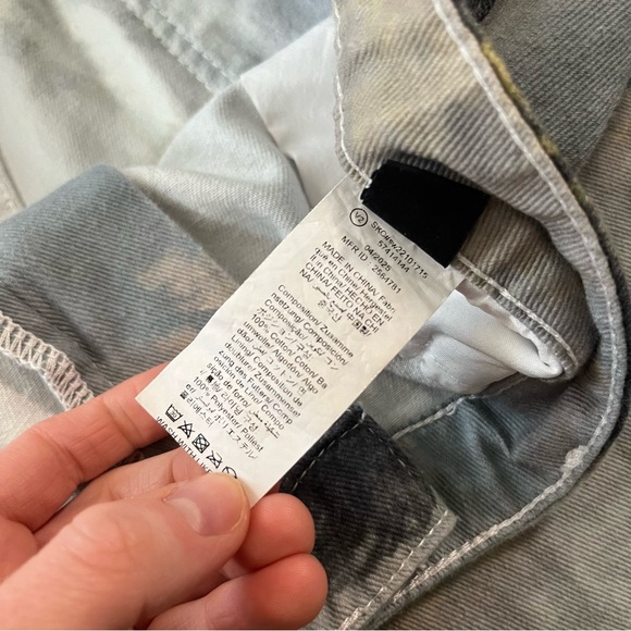 Trendy da Vinci Oil Painting Fine Art High Rise Baggy Denim Jean Pants - Picture 8 of 14